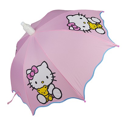 兒童雨傘公主傘男女童卡通自動長柄晴雨傘小學生防水套傘不滴水傘